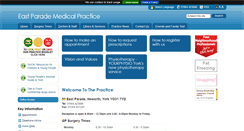 Desktop Screenshot of eastparademedical.co.uk